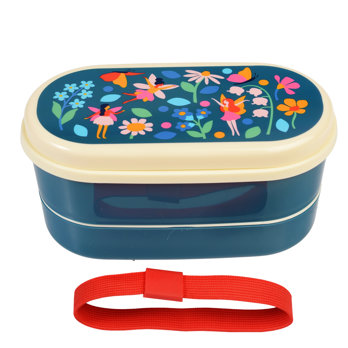 children's bento box - fairies in the garden