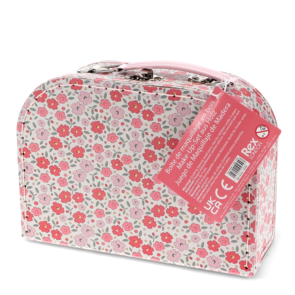 coffret de maquillage en bois