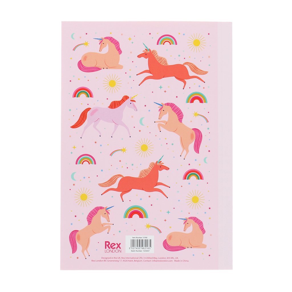 a5 notebook - unicorn