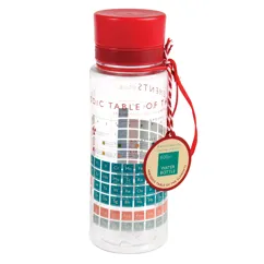 botella de agua 600ml periodic table