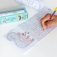 mini colouring and games - forest friends mini colouring and games - forest friends