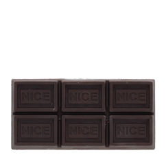 chocolate bar eraser - brown