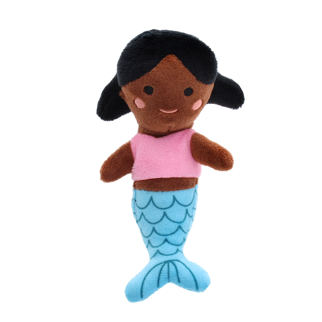 mini soft toy in a little box - mermaid