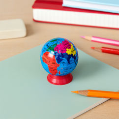 taille-crayon - globe terrestre
