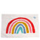 tufted cotton bath mat - rainbow