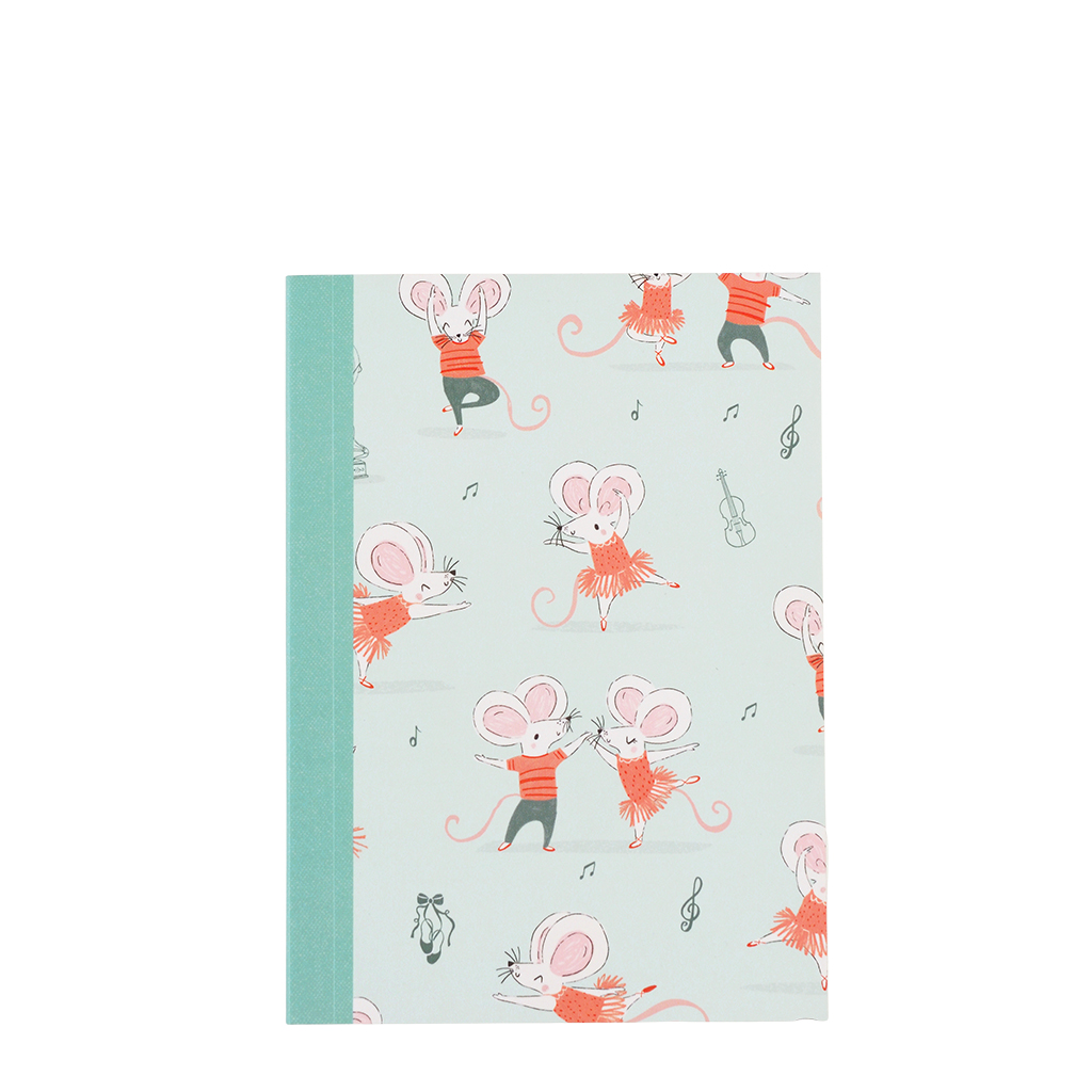 liniertes notizbuch a6 mimi and milo