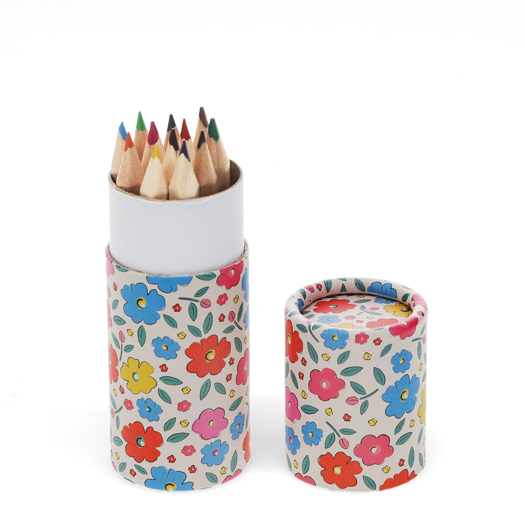 buntstifte in der pappröhre - tilde