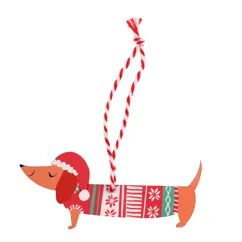 décoration de noël chien saucisse décoration de noël chien saucisse