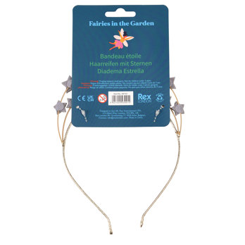 serre-tête étoile fairies in the garden