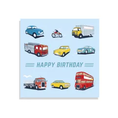 tarjeta de cumpleaños road trip