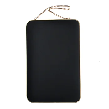 rectangular hanging mirror (29cm x 19cm) - gold tone rectangular hanging mirror (29cm x 19cm) - gold tone