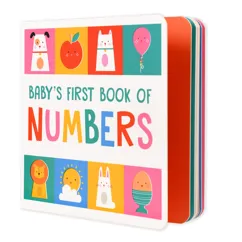 primeros números libro bebé