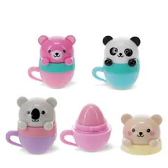 mini-lippenbalsam mit beerenduft (sortiert) - teetasse animal friends mini-lippenbalsam mit beerenduft (sortiert) - teetasse animal friends