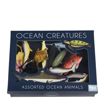 assorted ocean animals (box of 16) assorted ocean animals (box of 16)