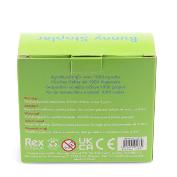 mini stapler with 1000 staples - bunny