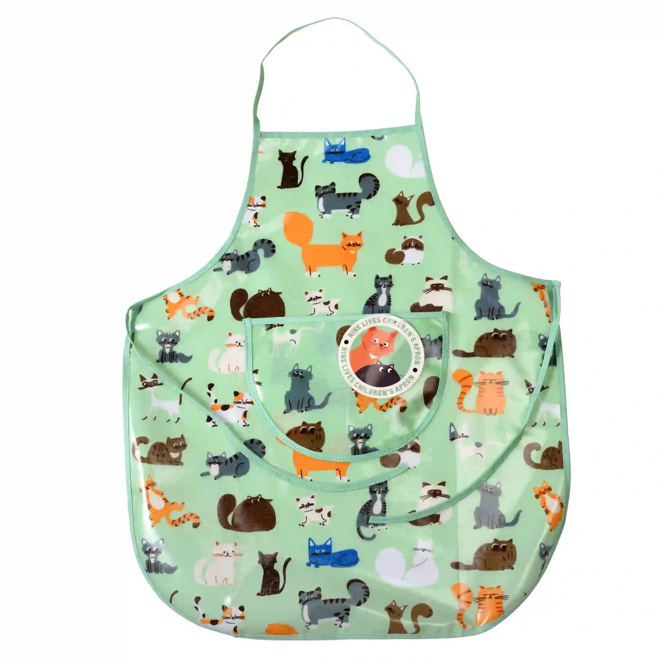 children's apron - nine lives