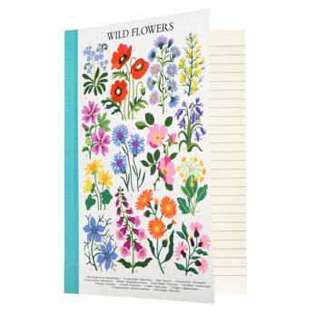 carnet a5 wild flowers