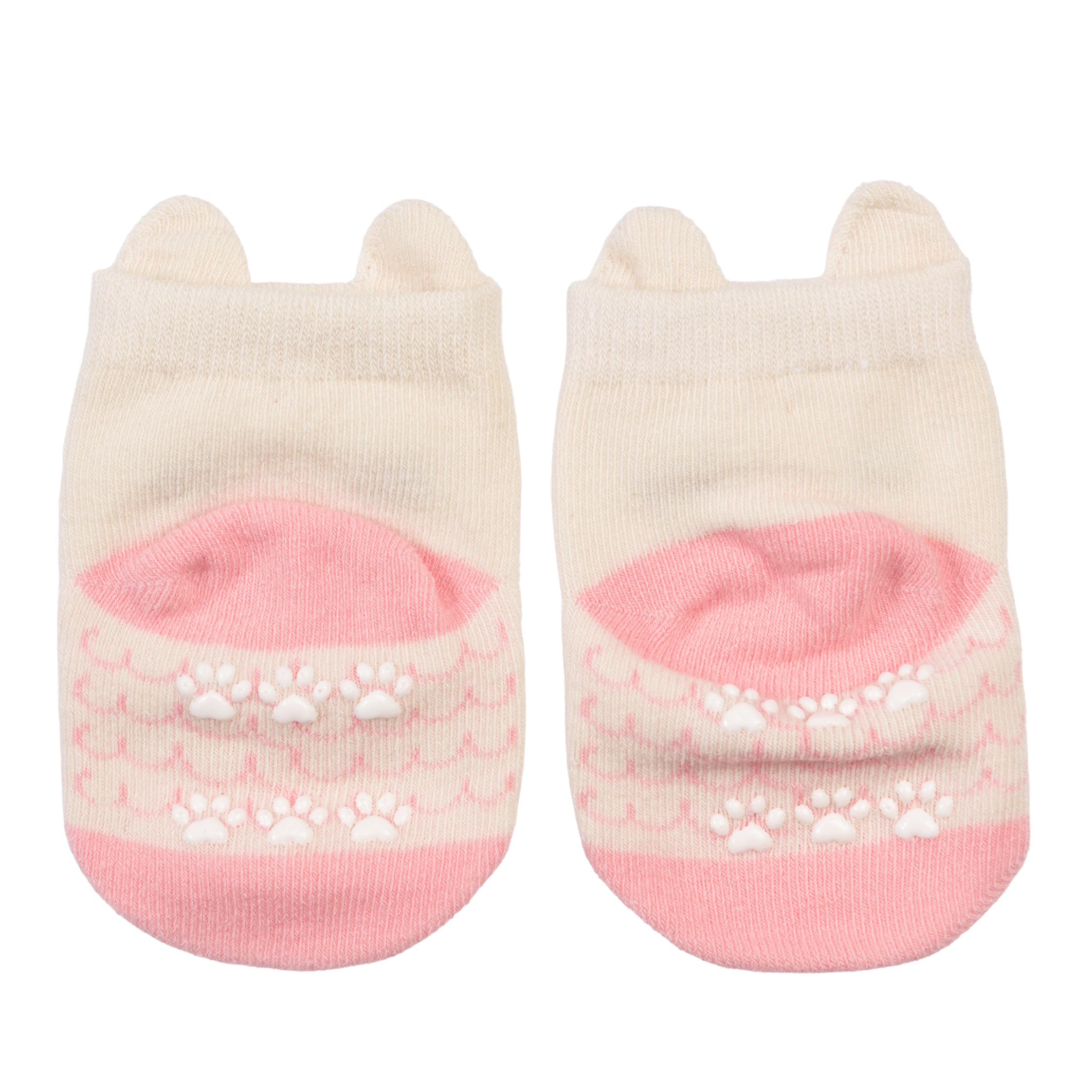 babysöckchen pink owl (1 paar)