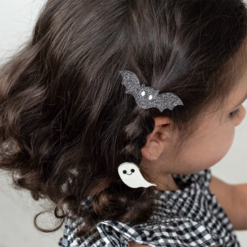 glitter hairbands (set of 4) - spooky