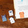 magnetic dog bookmarks (set of 4)