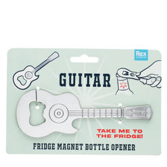 décapsuleur aimanté pour frigo- guitare