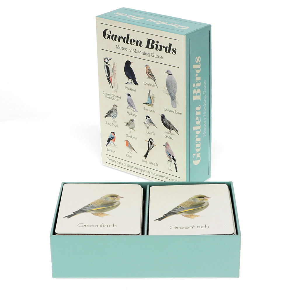 memory game (40 pieces) - garden birds
