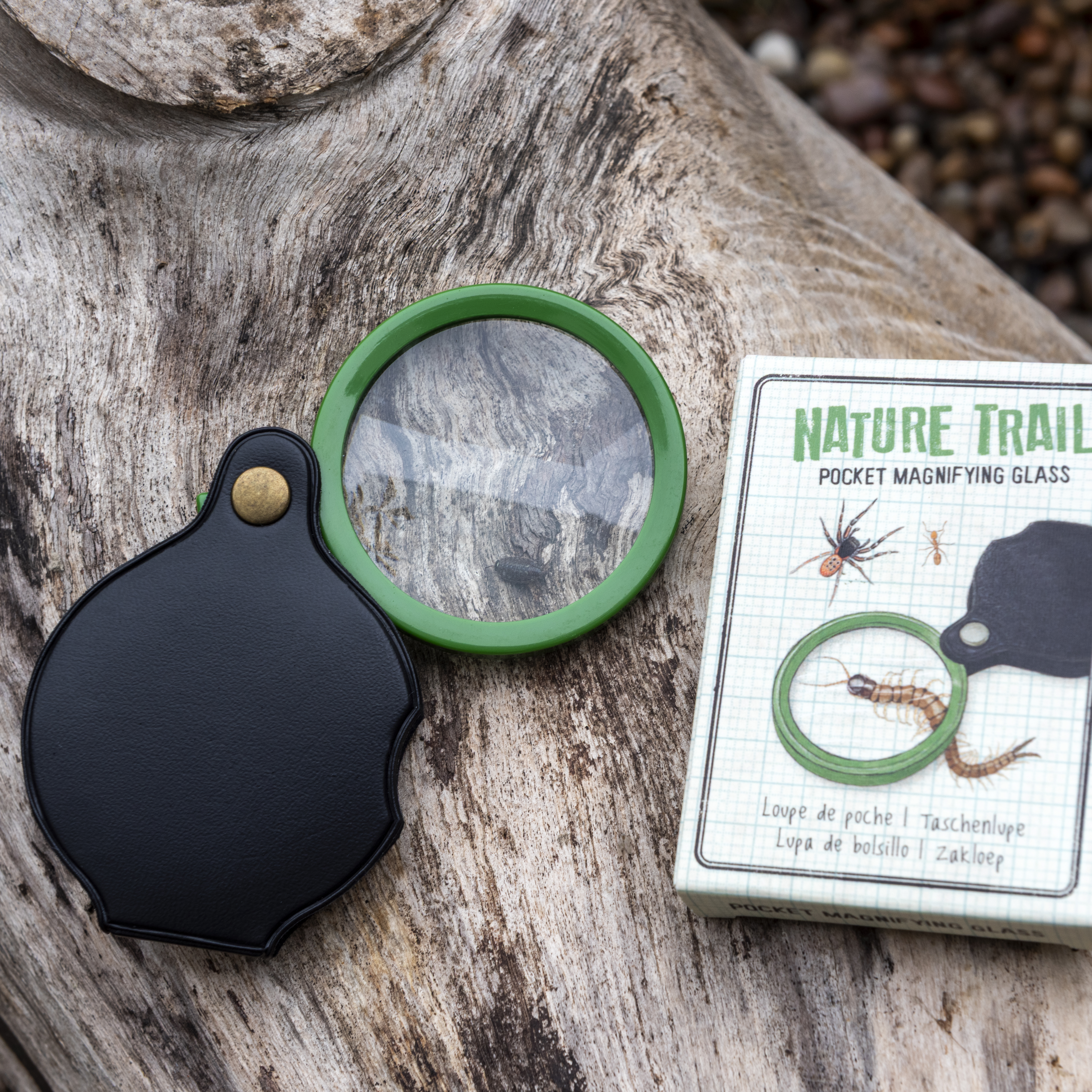 pocket magnifying glass - nature trail