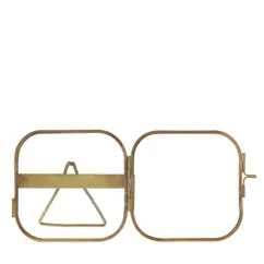 messingrahmen zum aufstellen mit abgerundeten ecken 10x10cm messingrahmen zum aufstellen mit abgerundeten ecken 10x10cm