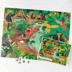 jigsaw puzzle (1000 pieces) - rainforest