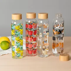 glass water bottle 420ml - best in show glass water bottle 420ml - best in show