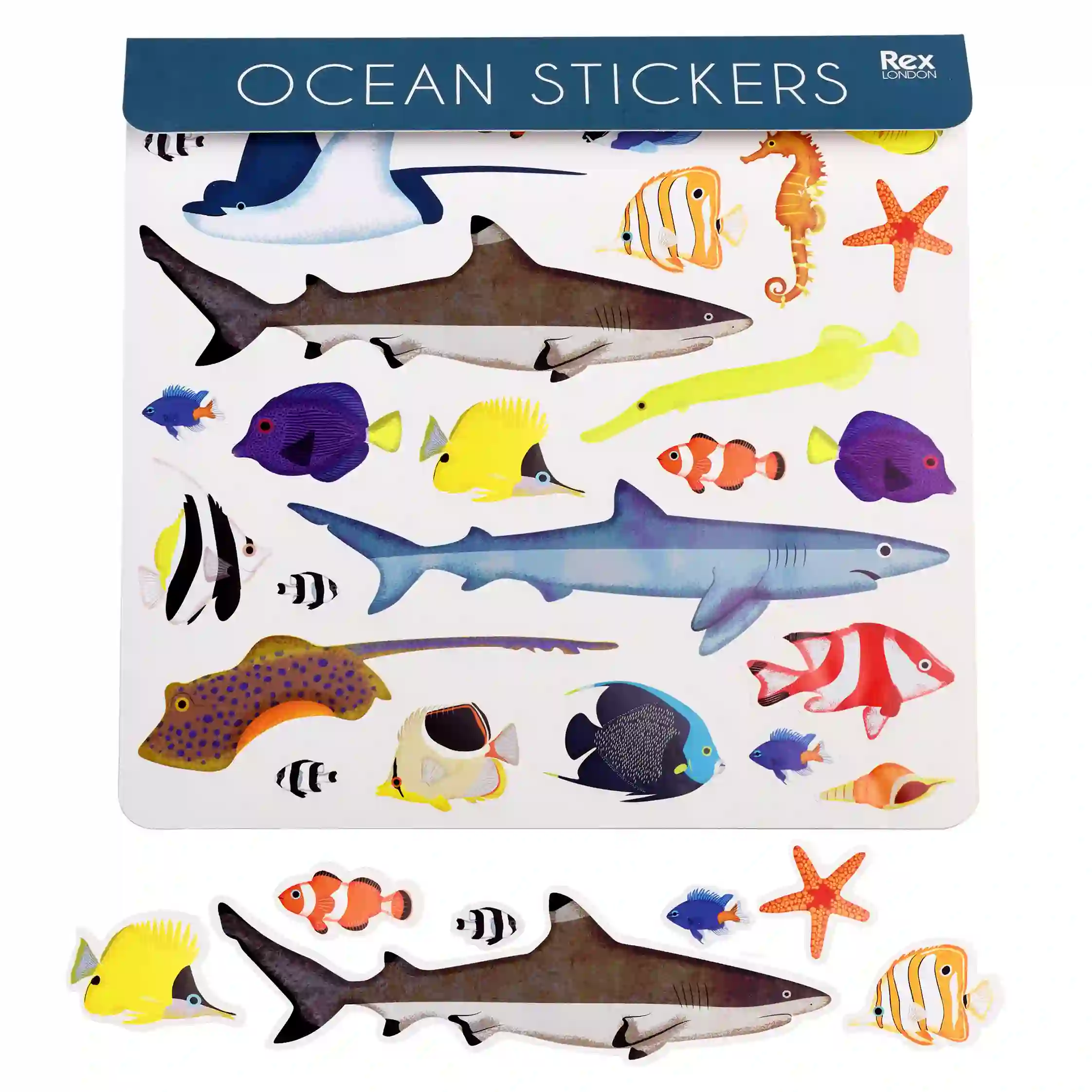 stickers - ocean animals