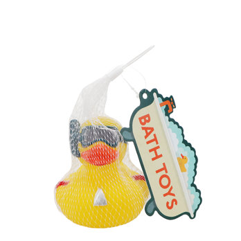jouet de bain - canard avec tuba (jaune)