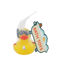 jouet de bain - canard avec tuba (jaune)