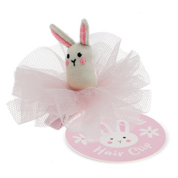 hair clip - ballet bunny