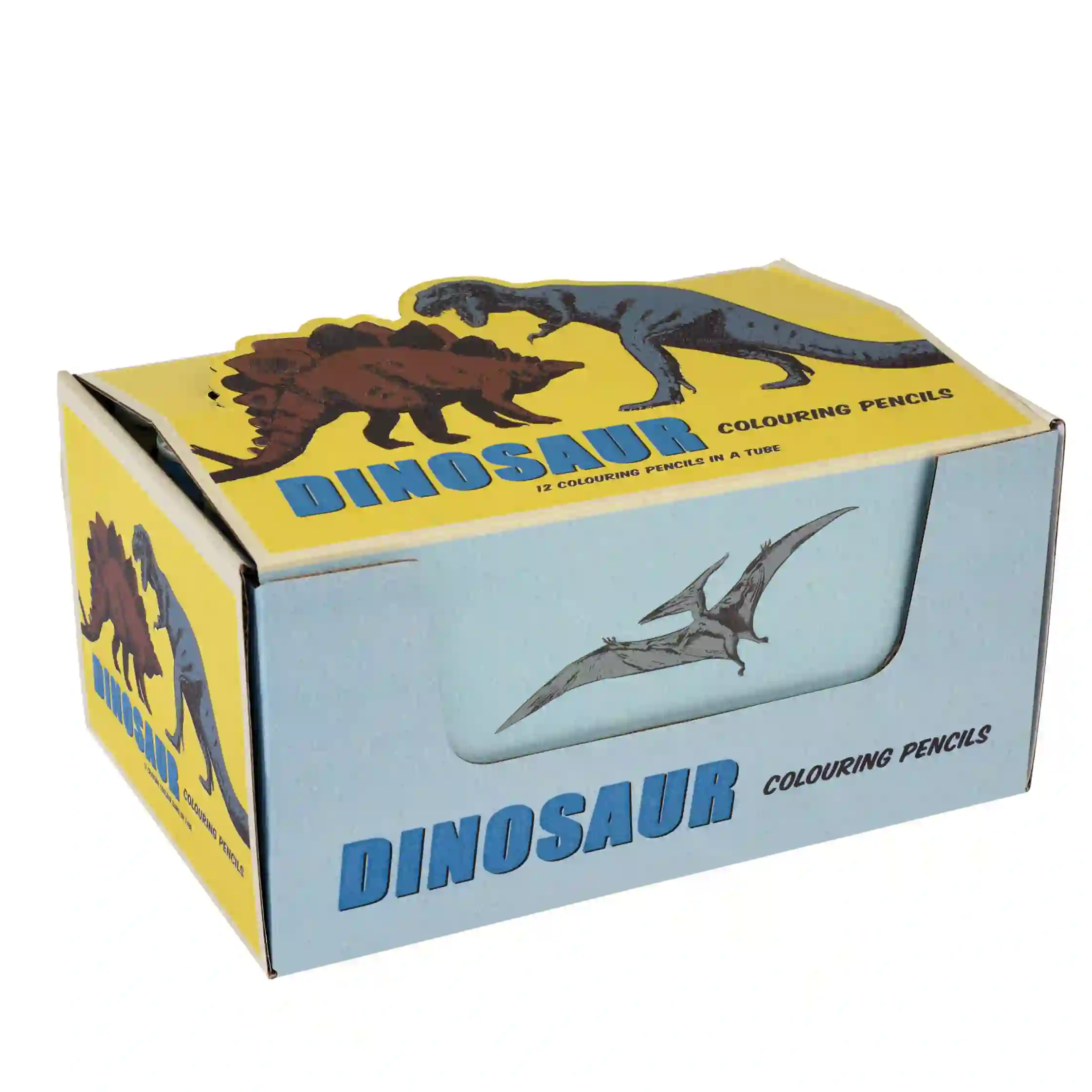 crayons de couleur dinosaures (set de 12)