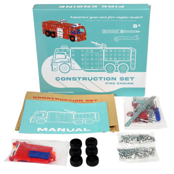 large construction set - fire engine