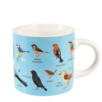 ceramic mug - garden birds ceramic mug - garden birds