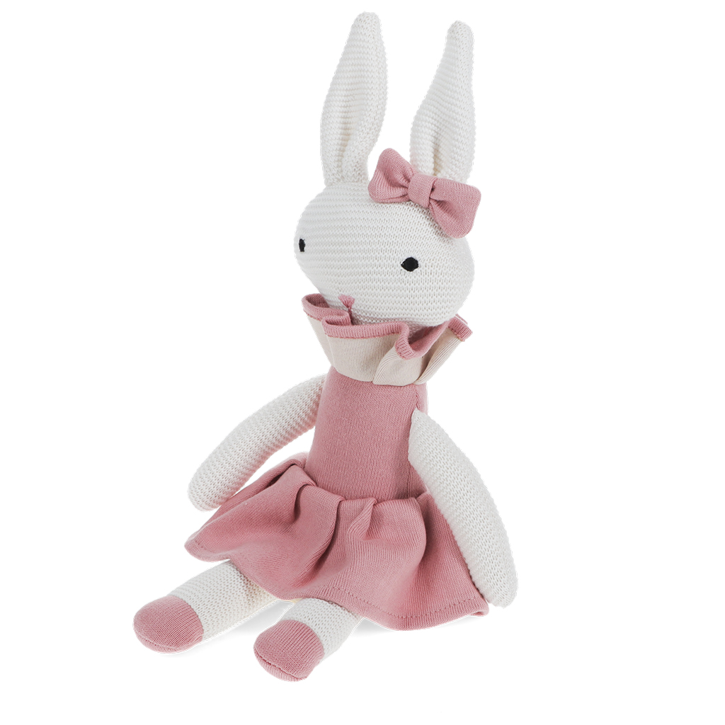 knitted soft toy - bunny