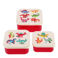 snack boxes (set of 3) - baby dinos