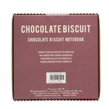 biscuit shaped notebook