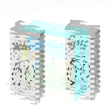 paper clips (box of 20) - cyclist