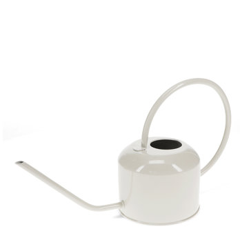 metal watering can 1ltr - stone grey