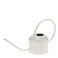 metal watering can 1ltr - stone grey