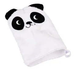bath mitt - miko the panda