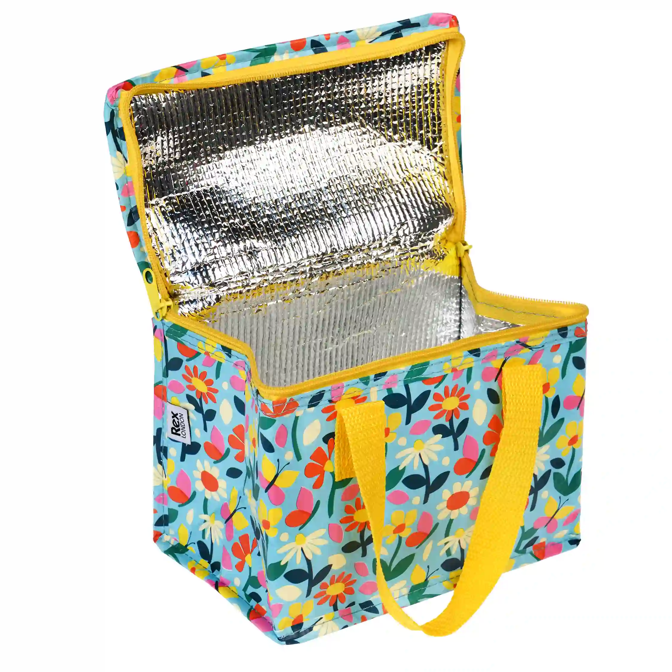 isolierte snacktasche butterfly garden