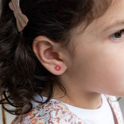 boucles d'oreilles à coller (30 paires) - floral flutter