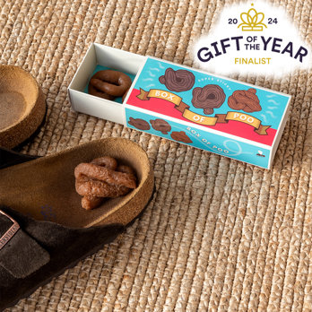 boîte de crottes visqueuses