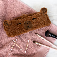 plush headband - capybara