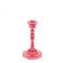 emaille-kerzenständer (13 cm) – lebhaftem pink