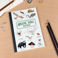 liniertes notizbuch a5 nature trail